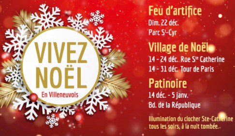 Vivez Noël à Villeneuve ! Vivez Noël à Villeneuve !